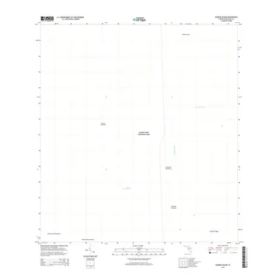 2015 Map of Chekika Island, 2015 Print