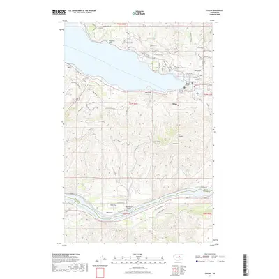 2020 Map of Chelan, 2020 Print
