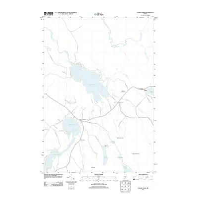 2011 Map of Chemo Pond, 2011 Print