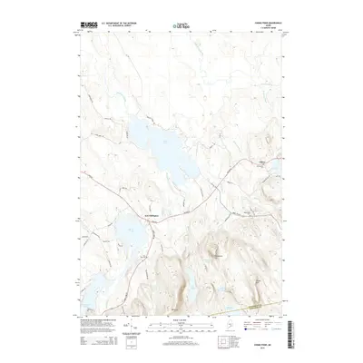2014 Map of Chemo Pond, 2014 Print