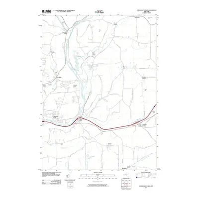 2010 Map of Chenango Forks, 2010 Print