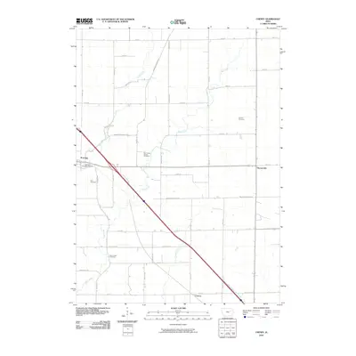 2010 Map of Cheney, 2010 Print