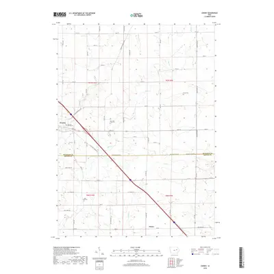 2018 Map of Cheney, 2018 Print