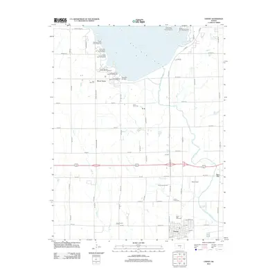 2012 Map of Cheney, 2012 Print