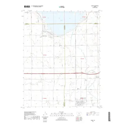 2018 Map of Cheney, 2018 Print