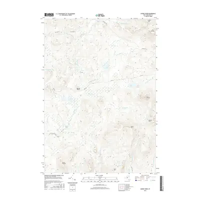 2016 Map of Cheney Pond, 2016 Print