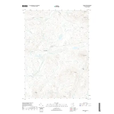 2019 Map of Cheney Pond, 2019 Print