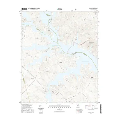 2014 Map of Chennault, 2014 Print