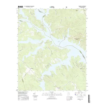 2017 Map of Chennault, 2017 Print