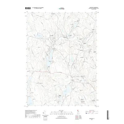 2018 Map of Chepachet, 2018 Print