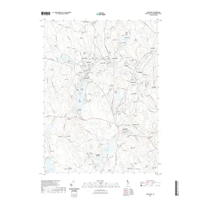 2021 Map of Chepachet, 2021 Print