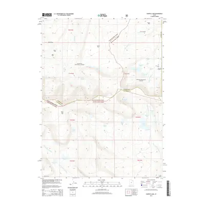 2014 Map of Chepeta Lake, 2014 Print