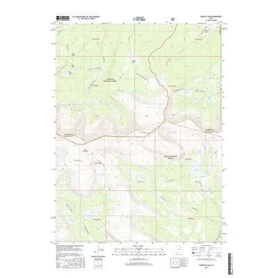2017 Map of Chepeta Lake, 2017 Print