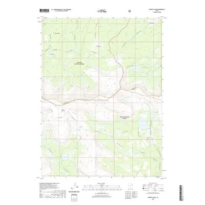 2020 Map of Chepeta Lake, 2020 Print