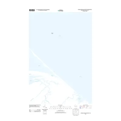 2013 Map of Chequamegon Point, 2013 Print