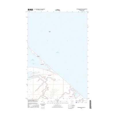 2015 Map of Chequamegon Point, 2015 Print