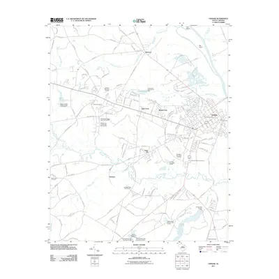2011 Map of Cheraw, 2011 Print