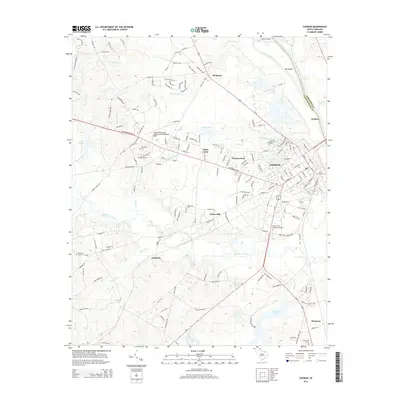2014 Map of Cheraw, 2014 Print