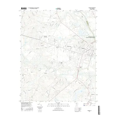 2017 Map of Cheraw, 2017 Print