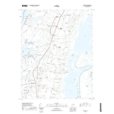 2019 Map of Cheriton, 2019 Print