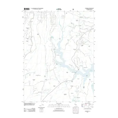 2012 Map of Cherokee, 2012 Print