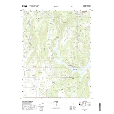 2018 Map of Cherokee, 2018 Print
