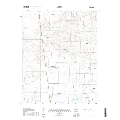 2020 Map of Cherokee City, 2020 Print