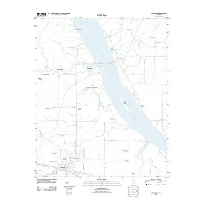 2011 Map of Cherokee, 2011 Print