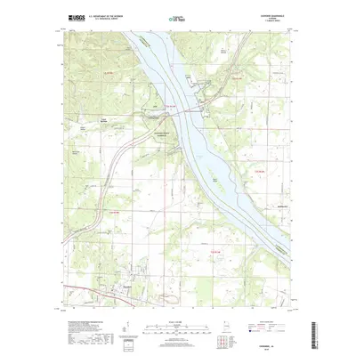 2018 Map of Cherokee, 2018 Print