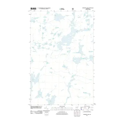 2011 Map of Cherokee Lake, 2011 Print
