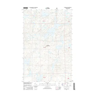 2016 Map of Cherokee Lake, 2016 Print