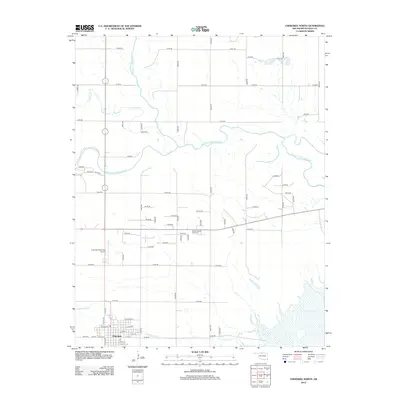 2012 Map of Cherokee North, 2012 Print