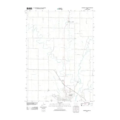 2010 Map of Cherokee North, 2010 Print