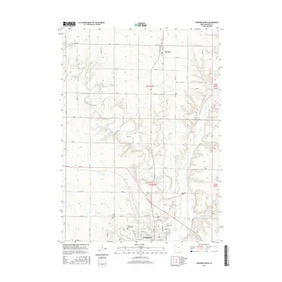 2015 Map of Cherokee North, 2015 Print