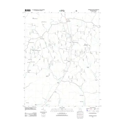 2011 Map of Cherokee Pass, 2011 Print