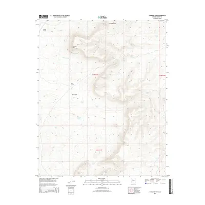 2014 Map of Cherokee Point, 2014 Print