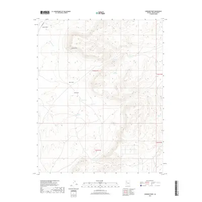 2018 Map of Cherokee Point, 2018 Print