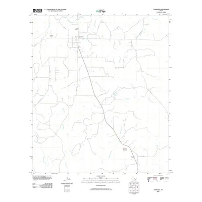 2010 Map of Cherokee, 2010 Print
