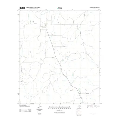 2012 Map of Cherokee, 2012 Print