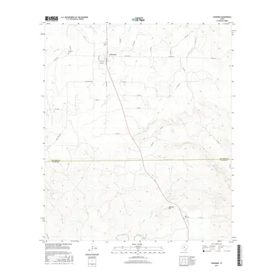 2016 Map of Cherokee, 2016 Print