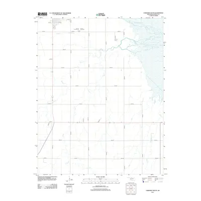 2012 Map of Cherokee South, 2012 Print