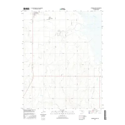 2016 Map of Cherokee South, 2016 Print