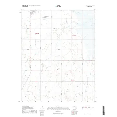 2018 Map of Cherokee South, 2018 Print