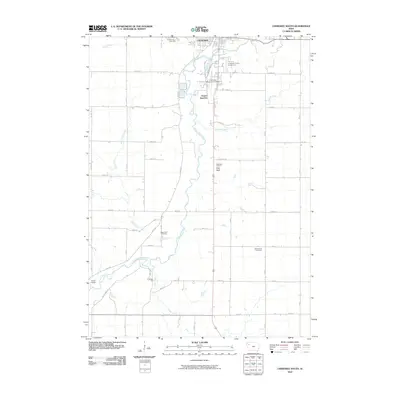 2010 Map of Cherokee South, 2010 Print