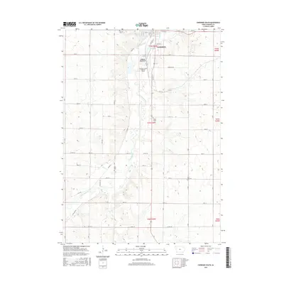 2015 Map of Cherokee South, 2015 Print