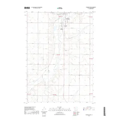 2018 Map of Cherokee South, 2018 Print
