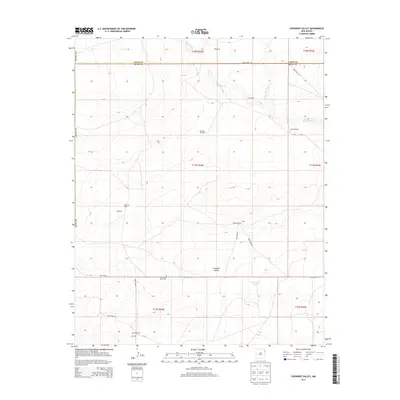 2013 Map of Cherokee Valley, 2013 Print