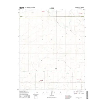 2017 Map of Cherokee Valley, 2017 Print