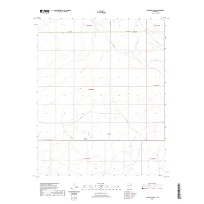 2020 Map of Cherokee Valley, 2020 Print