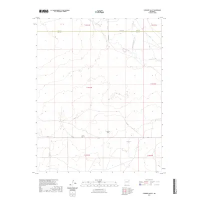 2023 Map of Cherokee Valley, 2023 Print